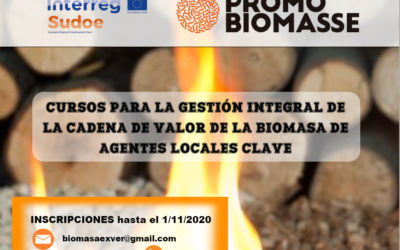 Formación sobre biomasa para agentes locales en Extremadura
